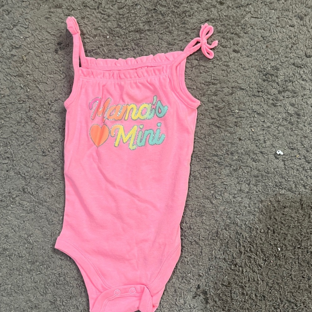 Jumping Beans Pink 'Mama's Mini' Bodysuit